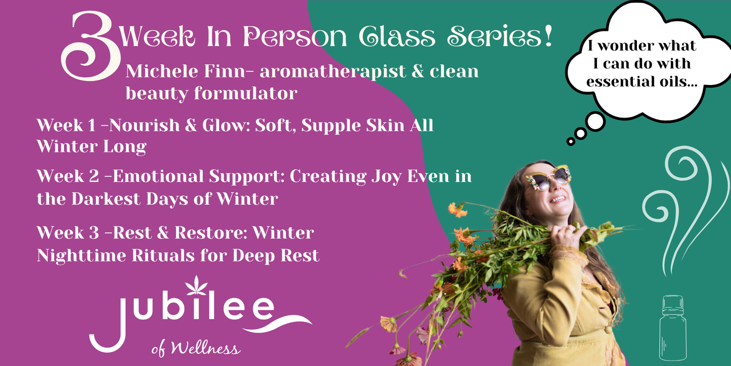 ✨ Holistic Aromatherapy Essentials — A 3 Week Wellness Series ✨