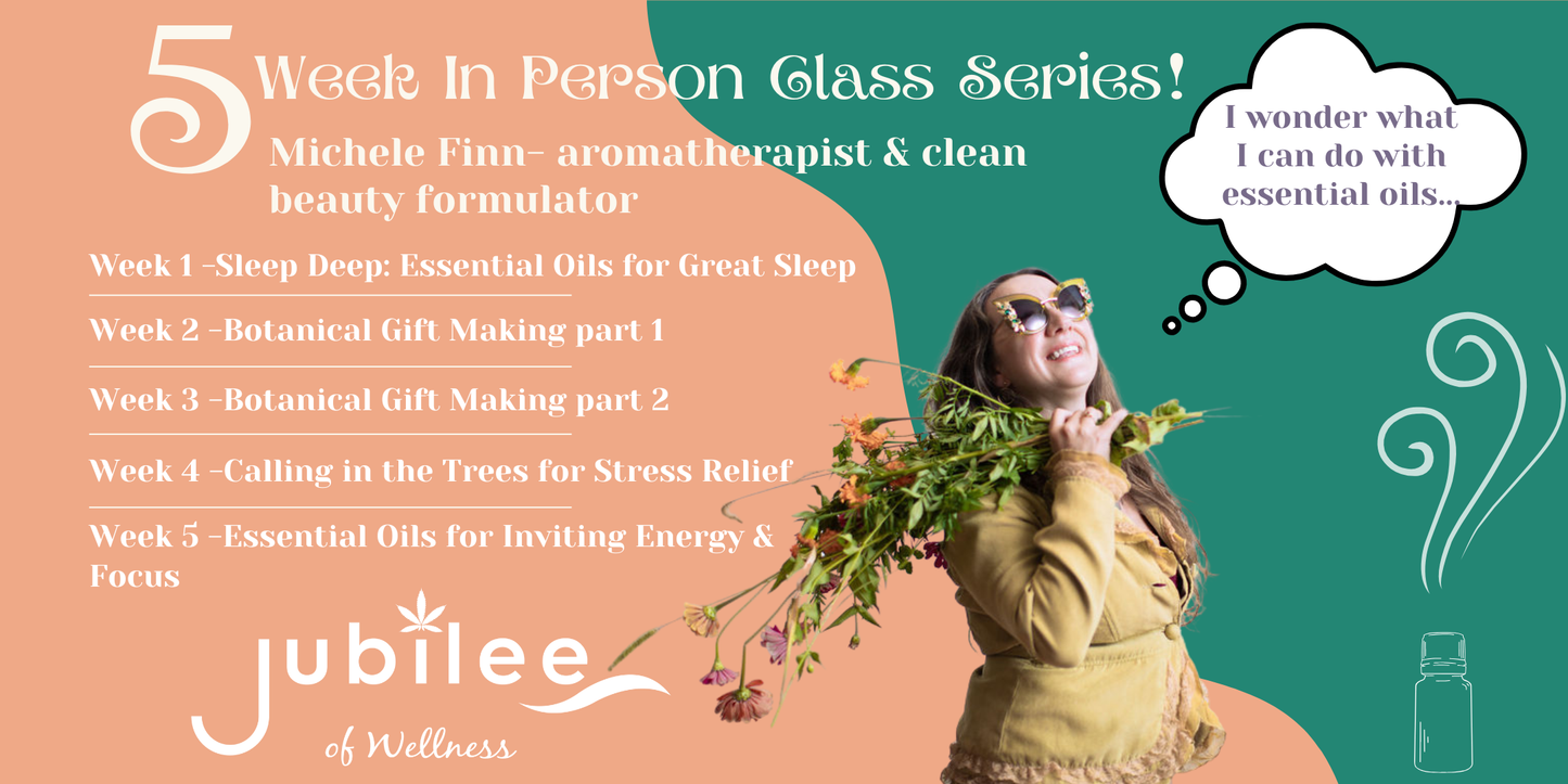 ✨ Holistic Aromatherapy Essentials — A 5-Week Wellness Series ✨