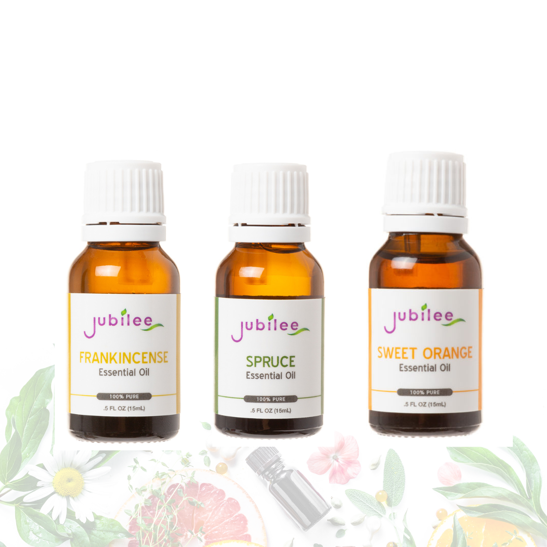 Holiday Special! Frankincense, Spruce, Sweet Orange Trio