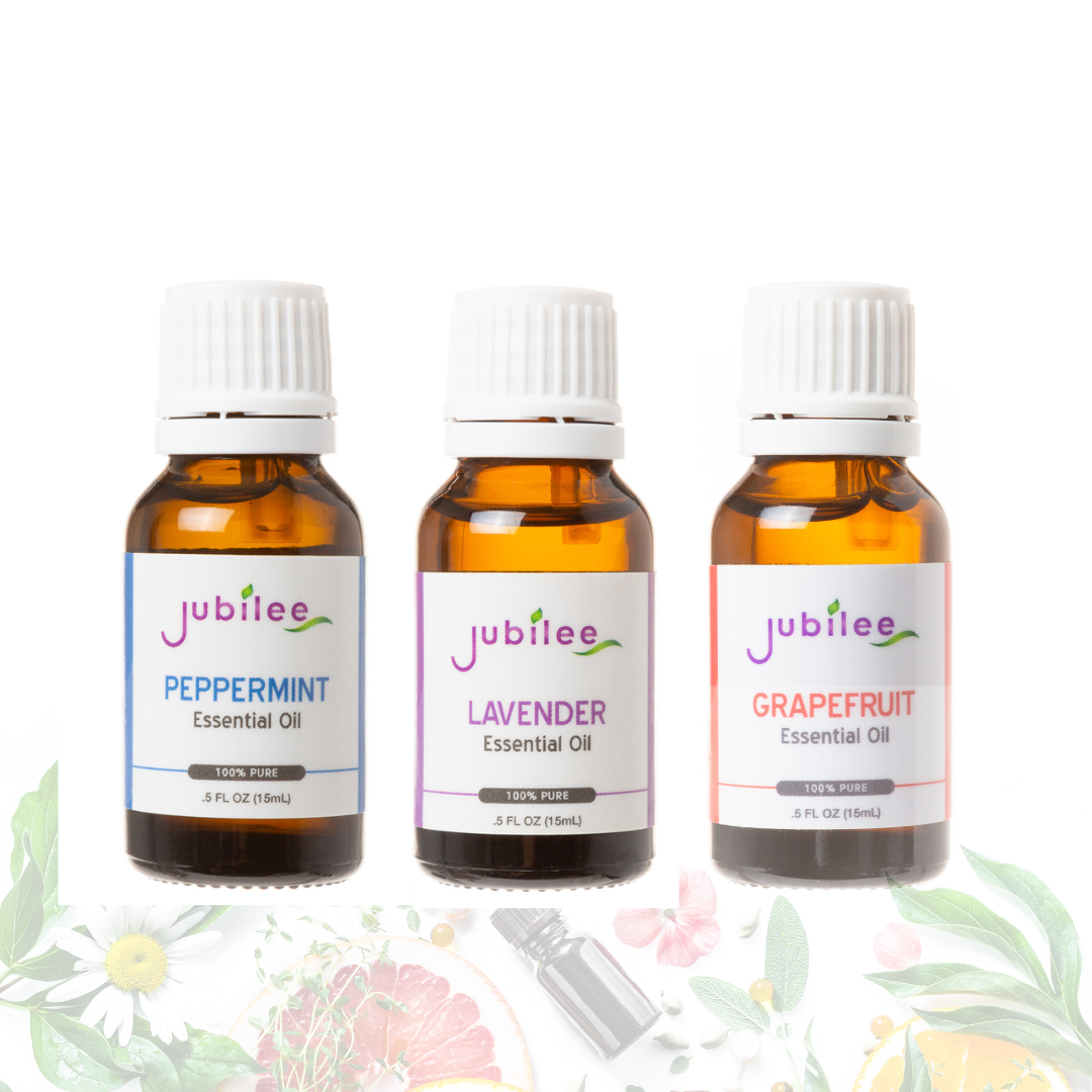 Essential Oil Starter Trio Lavender, Peppermint & Grapefruit