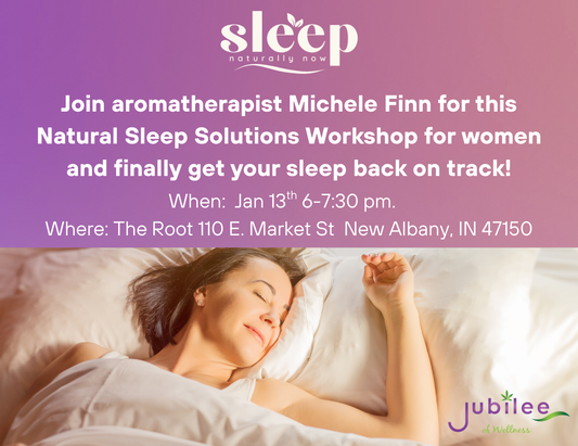 In Person~Natural Sleep Solutions Workshop for Women w/ starter kit