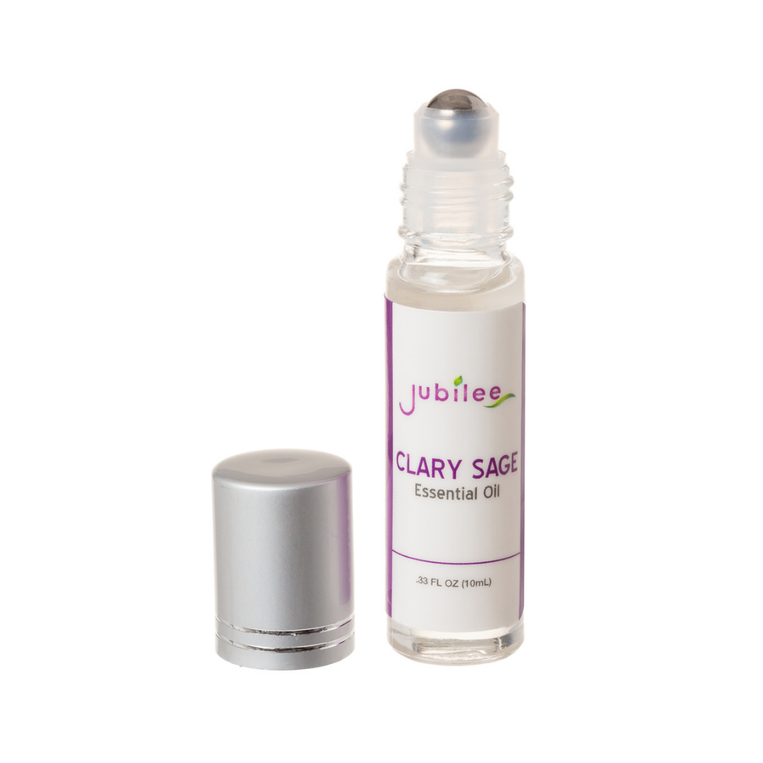 Clary Sage Essential Oil Roller Bottle