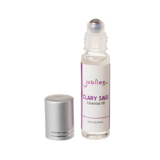 Clary Sage Essential Oil Roller Bottle