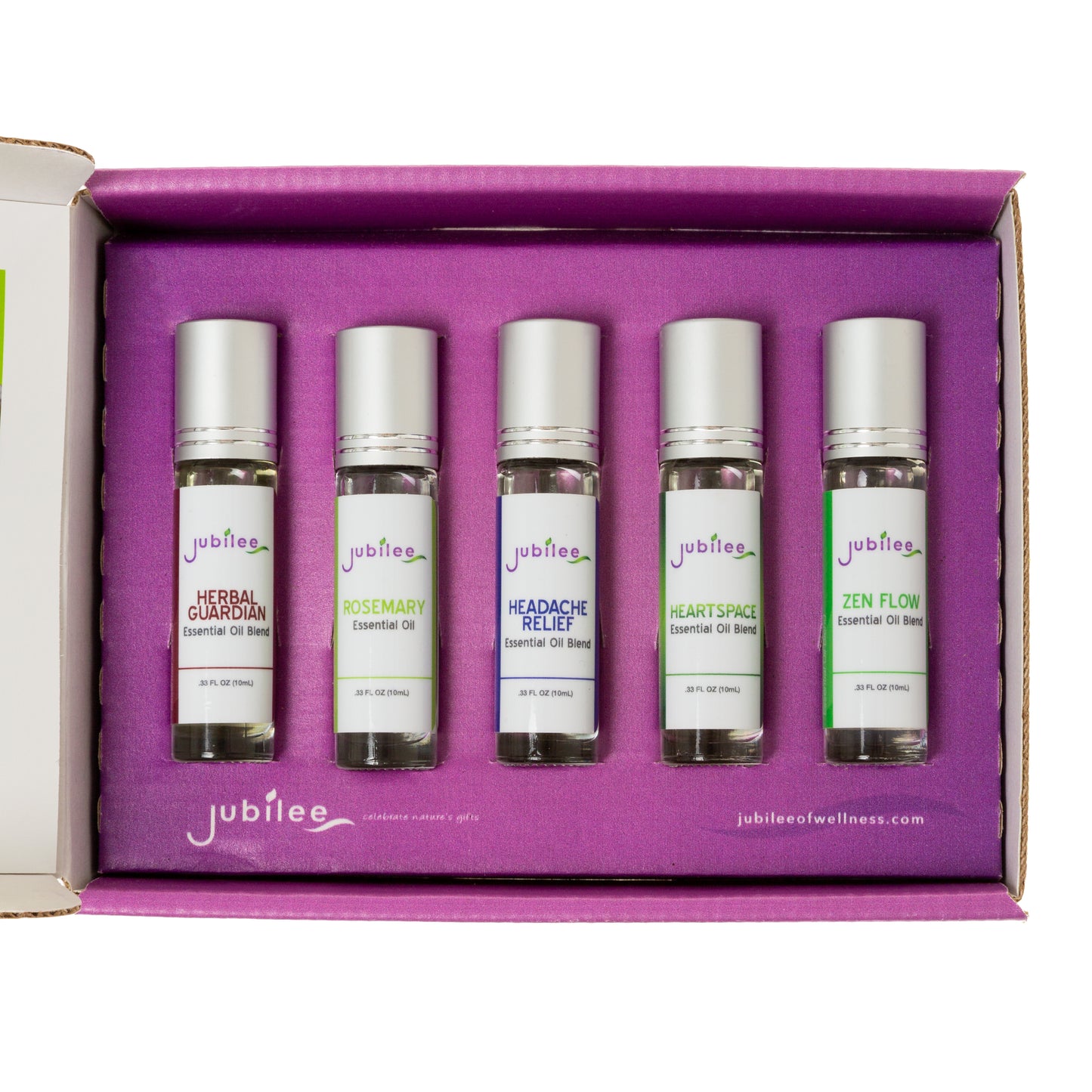 Essential Oil Blends Roller Bottle Wellness & Gift Box